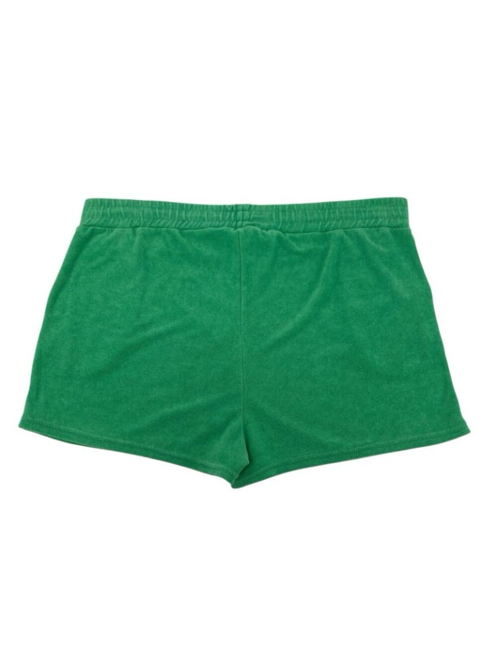 Araminta James Womens XL Terry Cruise Shorts Cotton Pockets Tropical Green - Picture 2 of 11